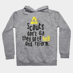 Scouts don't die (black) Hoodie